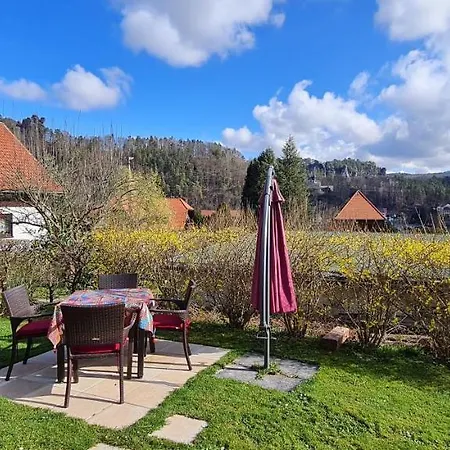 شقة Ferienwohnung Sachsische Schweiz